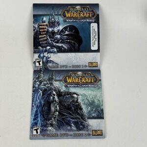 World of Warcraft: Wrath of the Lich King (PC, 2008) Expansion Game DVD